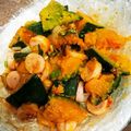 ねぞろ's cooksnap of when they made 簡単！レンジでピリ辛かぼちゃ.