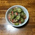 かよばぁ's cooksnap of when they made 超簡単！きゅうりとカニカマのポン酢和え.