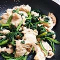 3yury's cooksnap of when they made 豚肉とほうれん草の味噌ダレ炒め.