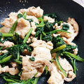 3yury's cooksnap of when they made 豚肉とほうれん草の味噌ダレ炒め.