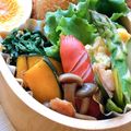 ☆kiyomin☆'s cooksnap of when they made かぼちゃベーコンしめじのバター醤油炒め.