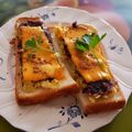 ♡sayulily♡'s cooksnap of when they made ❁サツマイモあんこチーズトースト❁.