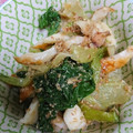 凪なぎ's cooksnap of when they made ヘルシー！青梗菜とちくわのごま和え.