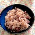 クックOOEM91☆'s cooksnap of when they made 炊飯器で赤飯(5合).