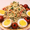 さきべえ's cooksnap of when they made カリカリベーコンのサラダパスタ.