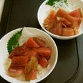 Hirarinn☆'s cooksnap of when they made オッサンの韓国風味な海鮮丼.