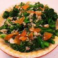 さきべえ's cooksnap of when they made ブロッコリーと豚ミンチの炒め物.