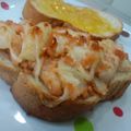 おんかめ's cooksnap of when they made たらマヨトースト.
