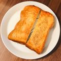3yes's cooksnap of when they made 簡単セサミトースト！子供でもできる朝食.