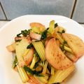 マコミコ's cooksnap of when they made スーパー簡単☆セロリとチクワのキンピラ.