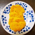 ママこうぺん's cooksnap of when they made 7ヶ月　手づかみ　カボチャと豆腐のお焼き.