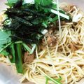 Sally☆S's cooksnap of when they made 水菜とツナのさっぱりパスタ.
