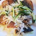 クック0UQ98I☆'s cooksnap of when they made 鯖と大根の甘酢サラダ.