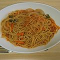 みのちゃん。's cooksnap of when they made 簡単 ワンポット 喫茶店風ナポリタン.