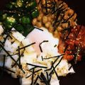 クックDD0A7K☆'s cooksnap of when they made 夏バテ解消☆ねばとろ月見五色丼.