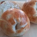ミツバチ2020's cooksnap of when they made HBで簡単。薄力粉だけのベーグル.