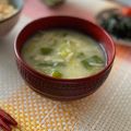 ちゃぴ♥'s cooksnap of when they made えのきとネギの味噌汁.