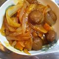 dahlia28's cooksnap of when they made 肉団子 中華風炒め.