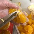 ちょこチーズ's cooksnap of when they made 柑橘類のむき方☆簡単にキッチンバサミ使用.