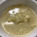 クックA6TVC0☆'s cooksnap of when they made 中途半端なキャベツで作る暖か卵スープ.