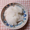 えつエツ's cooksnap of when they made すぐできる✿たくあん風浅漬け.