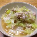 北京パンダ's cooksnap of when they made １０分で！生姜入りスープごはん。.