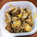 空遥☆ましゃlove's cooksnap of when they made 鶏レバーのカレー煮.