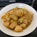 J_son's cooksnap of when they made むね肉・玉ねぎのレモンタレ焼き♪.