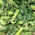 にょにょんち's cooksnap of when they made 【農家のレシピ】春菊のごまマヨ和え.