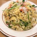 きのこクック's cooksnap of when they made 豆苗と卵のチャーハン.