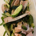 odae76's cooksnap of when they made 簡単！きゅうりとハムわかめの酢の物.