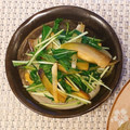 あにゃも☆'s cooksnap of when they made シラスとナスと水菜の和風サラダ.