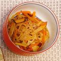 あにゃも☆'s cooksnap of when they made レンコンとエリンギのきんぴら。.