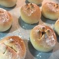まねっこおやこ's cooksnap of when they made 手ごねで簡単、甘納豆のパン.