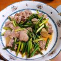 chako太郎's cooksnap of when they made ニンニクの芽と牛肉の炒め物.