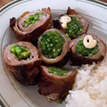 hanemakoo's cooksnap of when they made 菜の花の肉巻き.