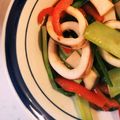 圭佑ママ's cooksnap of when they made イカとピーマンのピリ辛中華炒め.