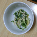 よぉぎゅると's cooksnap of when they made 低糖質レシピ　水菜とえのきの簡単和え.