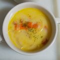 とあちゃ's cooksnap of when they made 家にある食材で簡単！あったかミルクスープ.