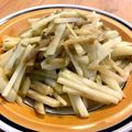 kzkhnm's cooksnap of when they made じゃが芋消費！おつまみに良し搾菜入り炒め.