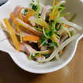 あげはっちゃん's cooksnap of when they made 豆苗ともやしのハムマリネ～中華風.