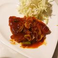 〜みみ〜's cooksnap of when they made ＊チリ鶏ステーキ＊.
