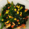 クックA7ACJK☆'s cooksnap of when they made 厚切りベーコンとほうれん草のソテー.