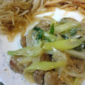 AYATORI's cooksnap of when they made 豚ヒレの長ネギ炒め.