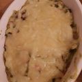 EmikoT's cooksnap of when they made ☺簡単♪アボカドとハムのチーズ焼き☺.