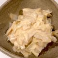 パピース's cooksnap of when they made たけのこの穂先の一味みそマヨあえ.