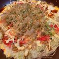 まいぴょん0808's cooksnap of when they made 簡単キャベツたっぷりのお好み焼き風.