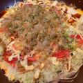 まいぴょん0808's cooksnap of when they made 簡単キャベツたっぷりのお好み焼き風.