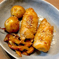 料理に目覚めた高校生's cooksnap of when they made お弁当にも！厚揚げの肉巻き.