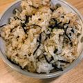 かこみ's cooksnap of when they made とても簡単♪梅ひじきの炊き込みごはん☆.